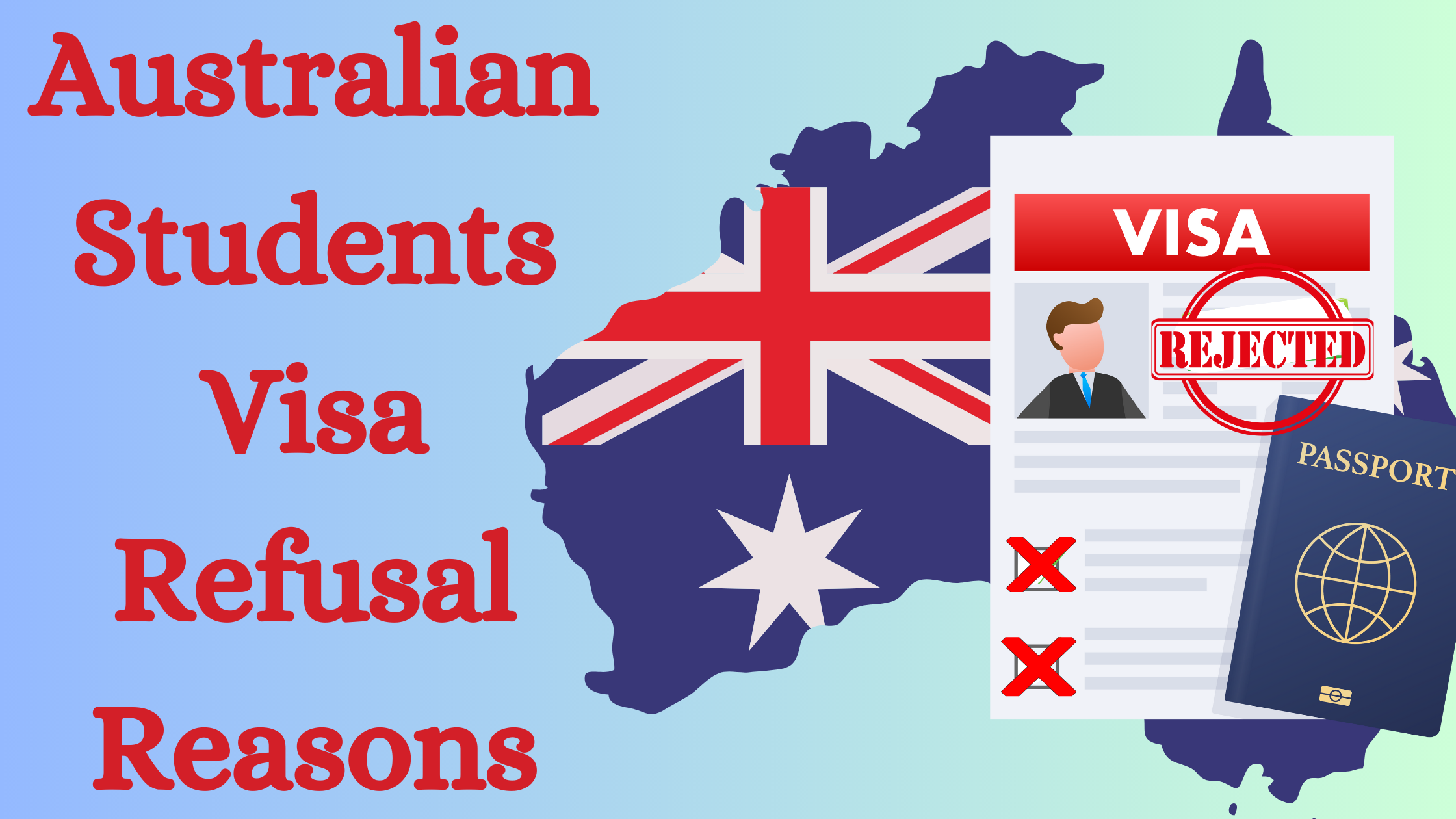 khắc phục lý do bị từ chối visa úc